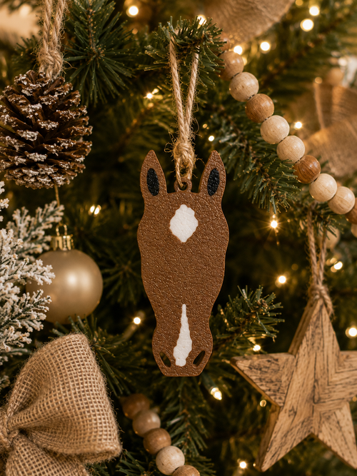 Signature Horse Marking Christmas Ornament