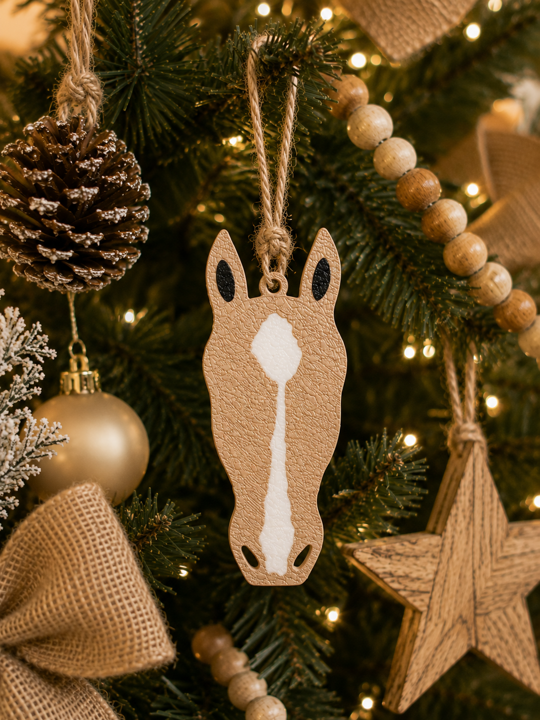 Signature Horse Marking Christmas Ornament